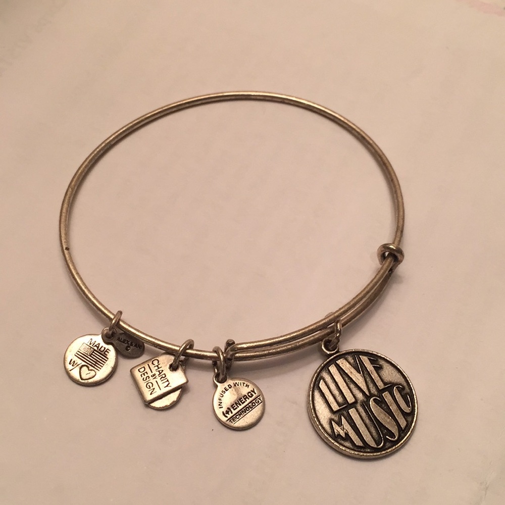 Silver Alex and Ani Bracelet